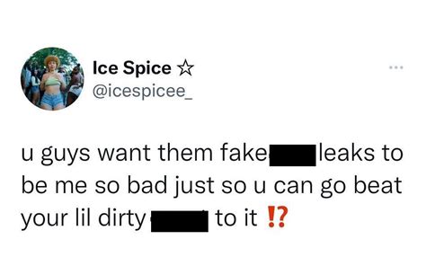 Ice Spice Twitter leak explained as rapper。